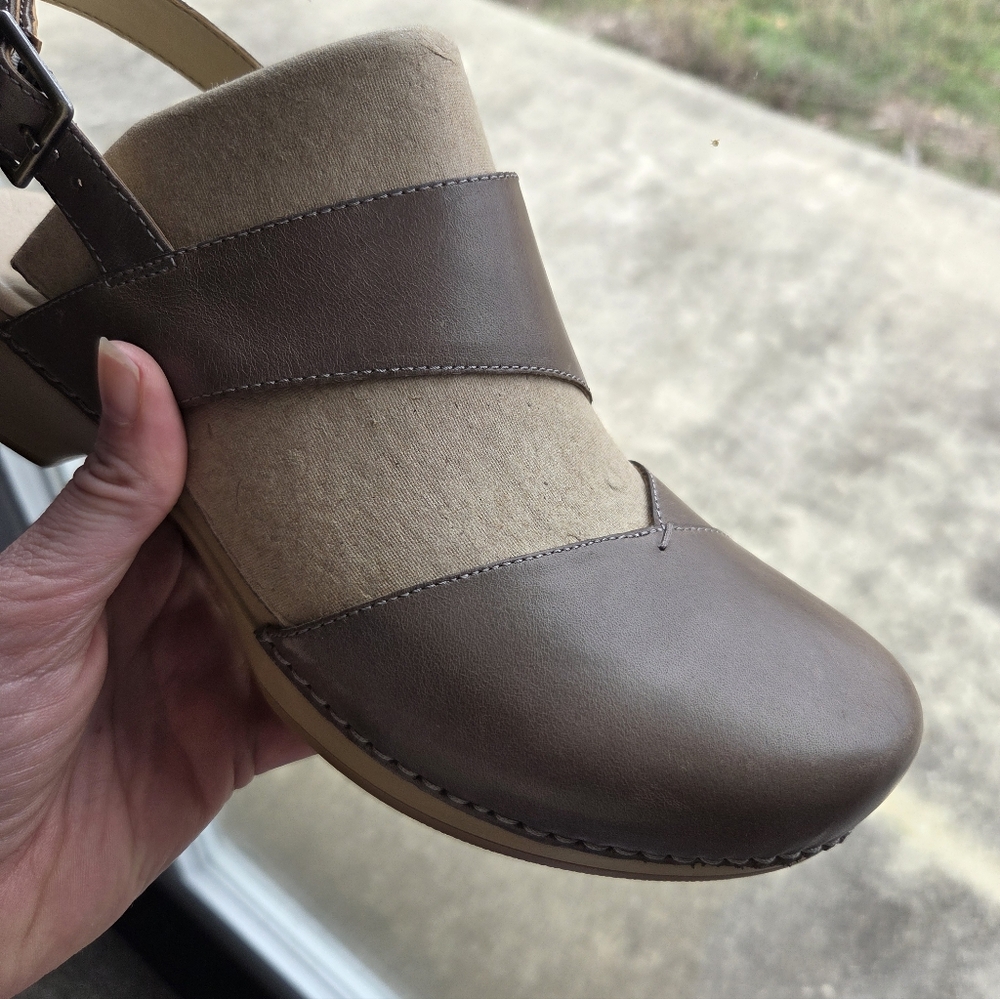 Dansko Womens Kristy Mary Jane Leather Sandals Clog Shoe Sz 41 EU NEW no Box - Picture 6 of 6